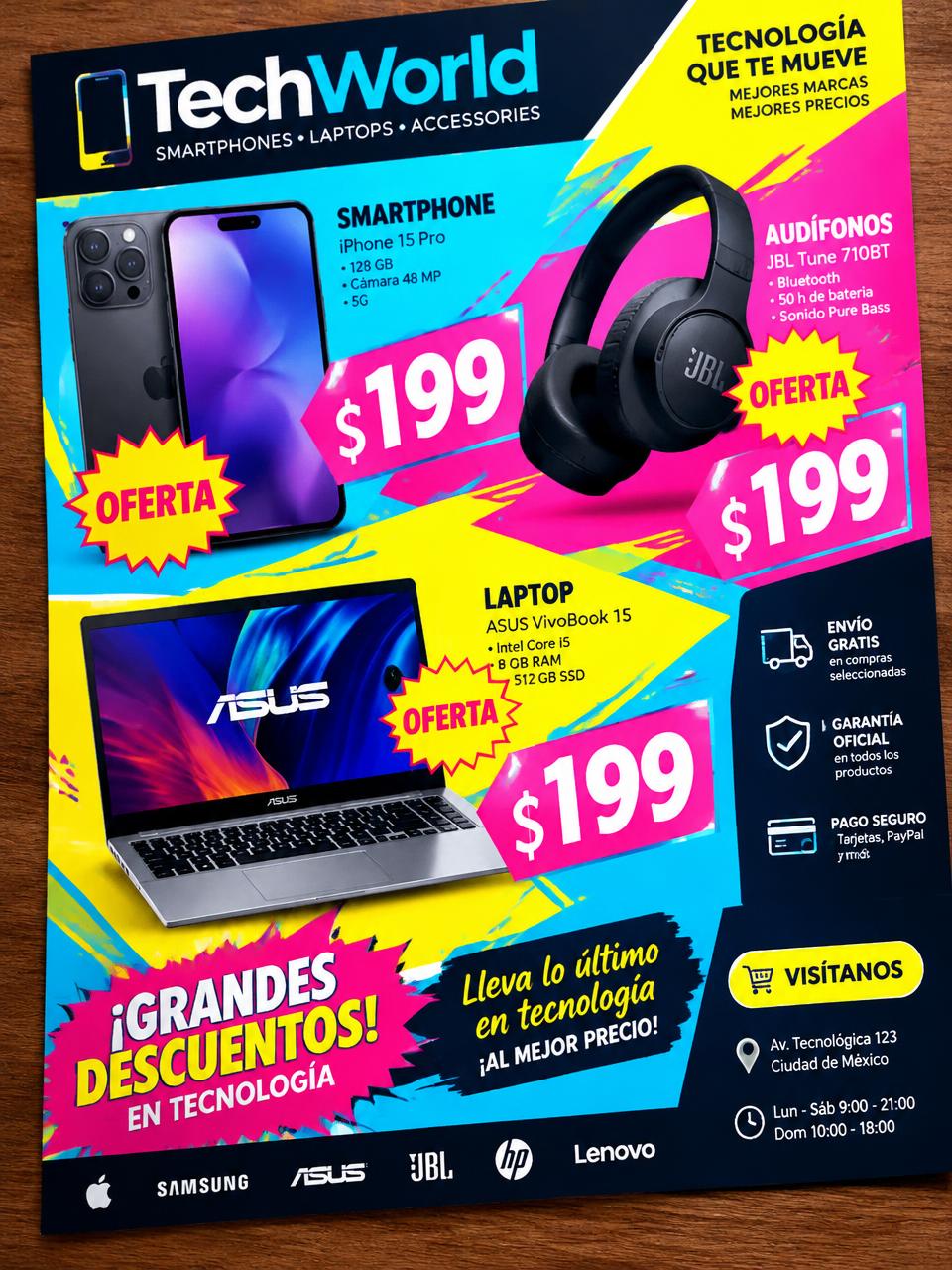 Tech flyer